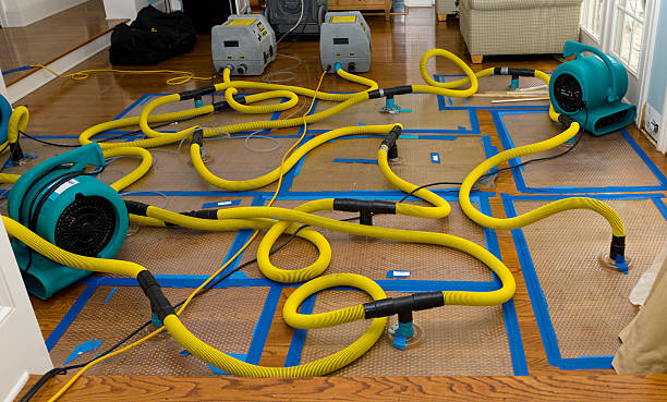 Professional Water Extraction technician working in Lakeview, NY